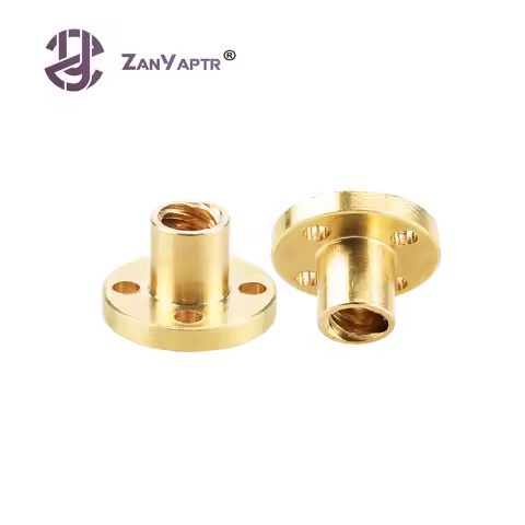 1Pc 3D Printer M8 TR8 - 8mm 4mm 2mmTrapezoidal Screw for Supporting All the Copper Nut Stepper Motor