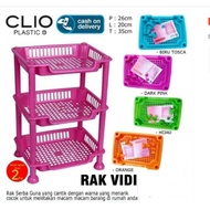 Mini 3-tier Shelf Clio VIDI Box-3-Tier Multipurpose Shelf