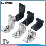 LUOLVUO 90 Degree Lock Catch, Stainless Steel Burglar-proof Padlock Clasp,  90 Degrees Household Har