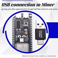 2PCS BTC Miner Solo Lottery Miner 70-80KH/S+USB Adapter Bitcoin BTC Miner Asic Mining WiFi Low Power