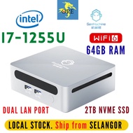 Intel i7 1255U Mini PC Windows 11 64GB RAM 2TB NVME SSD Gaming Computer Gaming PC CPU Desktop WiFi 6