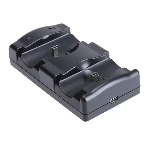 Vertical Charger Station For PS3/PS3 Move Controller Dual Charger Dock USB Fast Charging Dock for So