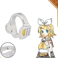 Game and anime merchandise ~ Hatsune Miku ~ Kagamine Twins Bell Link 2D cosplay ear cuffs for non-pi