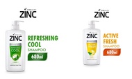 Zinc Shampoo Refreshing Cool Mint / Active Fresh 680ML Btl - Sampo Zinc