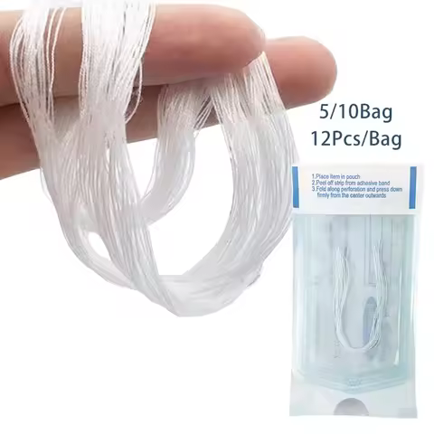 60/120pcs Absorbable No Needle Gold Protein Line Anti-wrinkle Face Filler Lift Firming Collagen Thre