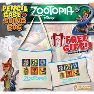 ZOOTOPIA CARTOON CANVAS|STUDENT|KIDS|ADULTS SLING BEG|GIFT BEG|BIRTHDAY|GKIDS SLING BEG|SCHOO|GIFT|B