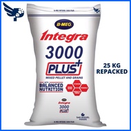 ∇ ❧ ♈ B-MEG Integra 3000 Plus Mixed Pellet and Grains 25KG - Chicken Feeds - BMEG - petpoultryph