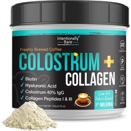 Intentionally Bare Grass Fed Colostrum Powder & Collagen Peptides - First Milking - Bovine Colostrum