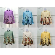KEMEJA BATIK LELAKI CORAK BATIK MALAYSIA / KEMEJA DAHLIA