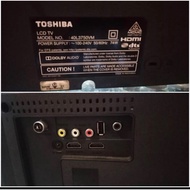 toshiba 40L3750VM new set backlight …