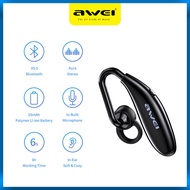 Awei N5 Smart Headset Single Business Wireless Earbuds Bluetooth Earphones One-Button Operation Suit