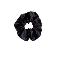 Scrunchie Polos Bahan Silky Satin Ikat Rambut Cepol Kunciran Kuncir Rambut Hijab