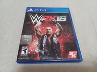 【PS4】收藏出清 SONY 遊戲軟體 激爆職業摔角 WWE 2K16 盒書齊全 正版 美版 現況品 請詳閱說明