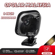 【SPOT】OPOLAR 20000Mah Fan 9 Inch Portable Fan Clip Fan Type-C Rechargeable Camping Fan With Light