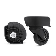 [1 Pair] American Travel Trolley Case Luggage Wheel Accessories Password Box Reel Repair Wheel F-49 