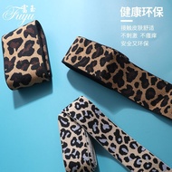 Thick Leopard Print Wide Soft Rubber Band Elastic Band Elastic Rope Flat Rubber Band Waist Pants Rub