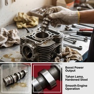 RACING CAM WAVE 125 CLASS BY ESR MOTOR LIGHT WEIGHT CAMSHAFT CAM SHAFT SPEC 53MM  LIGHT