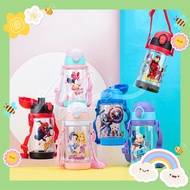 Angel Baby Kids Cartoon Ultraman Elsa Lotso 600ML Kids Tritan Water Bottle Dual Stopper Bottle 双盖头卡通