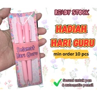 hadiah hari guru pen  0.5mm bersama keronsong