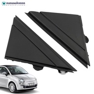 NANASALONNN 1Pc Car Door Mirror Triangle Plate Flag Cover Front Window A-pillar Triangle Cover For F