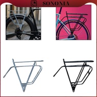 SONONIA Foldable Bicycle Rear Seat Carrier, Bicycle Rear Luggage Carrier, Seat Luggage Carrier, Raci