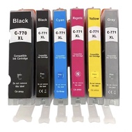 InkDepot - PGI-770XL CLI-771XL Compatible Canon 780 781 Ink Cartridge Pixma MG5770 MG7770 TS5070 TS8