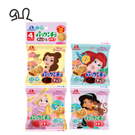 森永 - 迪士尼角色 朱古力&士多啤梨味餅乾/ 曲奇 /點心餅 (4連包) 15g X 4 (款式隨機發送) 米奇