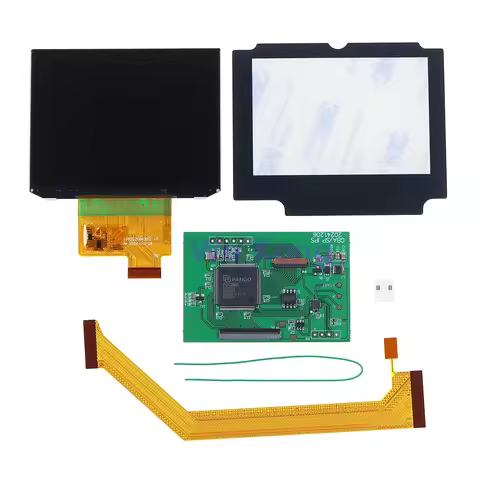 1Set 3.0Inch New Highlight Display IPS V4 LCD Screen Kits For GBA SP V4.0 Backlit Brightness Screen 