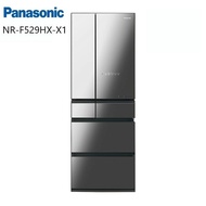 【Panasonic 國際牌】 NR-F529HX-X1 520L 日製六門變頻玻璃冰箱(無框玻璃) 鑽石黑(含基本安裝)