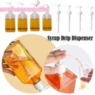 MAHMOUNDKI Coffee Syrup Press Bottle, 1600ml 5/8/10CC Syrup Drip Dispenser, Durable Large Capacity w