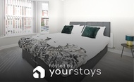 Rumah 97 m² dengan 4 bilik tidur dan 1 bilik mandi peribadi di Crewe West (Heathfield House | Modern