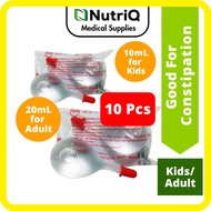 Prime Enema 10mL or 20mL Constipation 通便水 解决便秘问题 For Adult or Kids Kanak Budak 浣腸剂