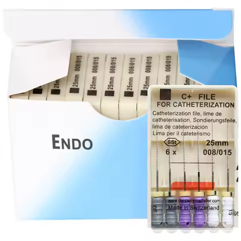 10 Packs Dental C+ FILE For Catheterization 21/25/31mm Endo Root Canal Files SSt Hand Use Endodontic