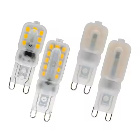 1pcs Mini G9 1W 2W LED Light Bulb AC 220V SMD 2835 LED Lamp For Chandelier Replace 20W 30W Halogen L