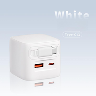 Pdf20w Charger Head With 70cm Retractable Data Cable Mobile Phone Fast Charging Plug Suitable For Hu