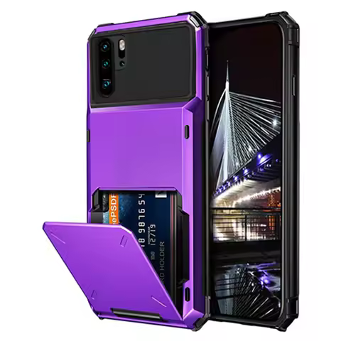 For Huawei P30 Lite P Smart 2019 P20 Pro Wallet Card Slot Flip Door Case For Huawei Psmart 2019 P30p