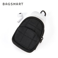 BAGSMART กระเป๋าเป้สะพายหลังขนาดเล็กน่ารัก กระเป๋าใส่หูฟังแบบพกพา กระเป๋าใส่หูฟังสำหรับเดินทาง กระเป