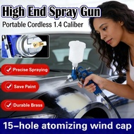 Portable Spray Gun H827 1.4 Caliber Blue Cordless End Upper