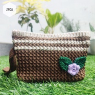 Women's Knitted Wallet, Coin Purse, Cute, Trendy, Small Cosmetic Wallet, Coin Purse, Small Pouch, Pu