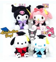 超靚🥹 韓國正品🎓現貨💢 Purin Kuromi  PC狗 畢業公仔 畢業帽  pochacco 畢業公仔 Sanrio 畢業公仔  KOREA Hello Kitty  Purin Cinnamo