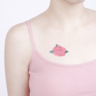 刺青紋身貼紙 / 粉紅玫瑰 Surprise Tattoos