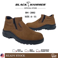 BLACK HAMMER Mid Cut Safety Shoe BH 2882 | Kasut Keselamatan BLACK HAMMER [ fast delivery + ready st