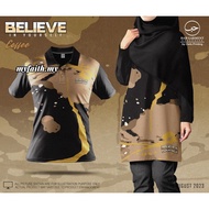 Jersey Muslimah Coffee Tshirt Women/men Muslimah Jersey Baju Muslimah Couple Set Baju Jersey Muslima
