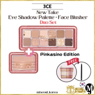 3ce Pinkasino New Take Eyeshadow Palette Face Blusher