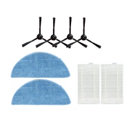 Compatible with Ilife V9 V9 Pro A12 pro Robot Vacuum Cleaner Side Brush + HEPA filter + Mop Cloth Ac