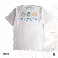 Fuwawa Abyssgard Fuwamoco Birthday 2024 Cosplay Hololive Holo EN English Baju Kaos Vtuber Streamer