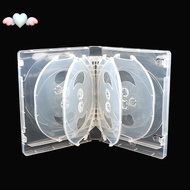 CD Storage Box 10-Piece Pack CD Case Plastic Double-Sided CD Storage Car CD Case Thickened DVD Case,