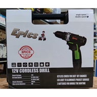 EPICS 12V Cordless Drill