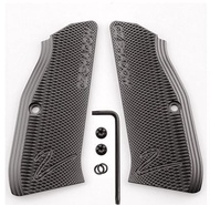 VINCE-1pair Cnc Aluminum Alloy Custom Corrosion Resistant Grips For Cz 75 Full Size  Sp-01 Series Sh