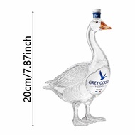 Vodka 3D Sculpted Grey Goose Bottle Decorative Wine Bottle Glass For Home Bar